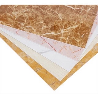 (2ชิ้น)UV Marble Board แผ่นลายหินอ่อน ไม้เทียม แผ่นหินเทียม ตกแต่งผนัง  บ้าน  PVC Resin & Calcium Powder 1220x1220x2.5mm