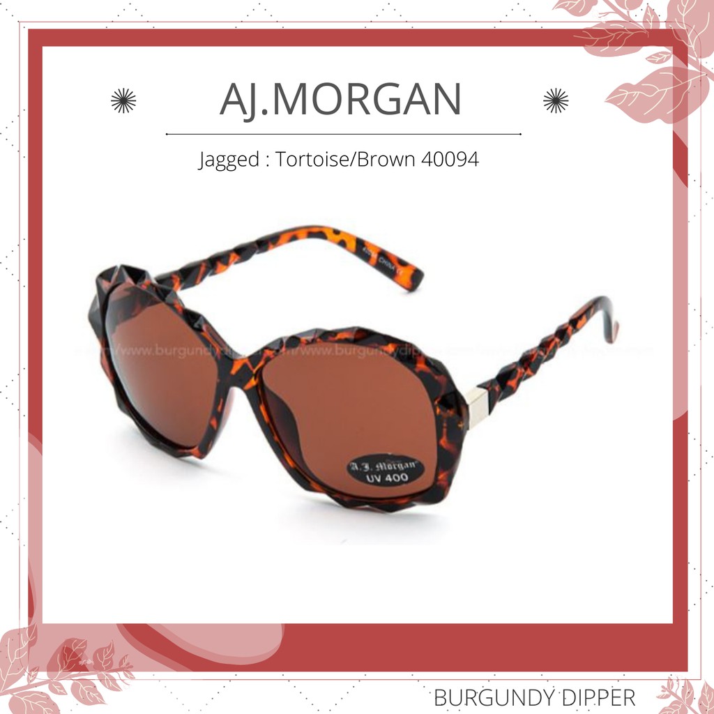 แว่นกันแดด-aj-morgan-jagged-tortoise-brown-40094