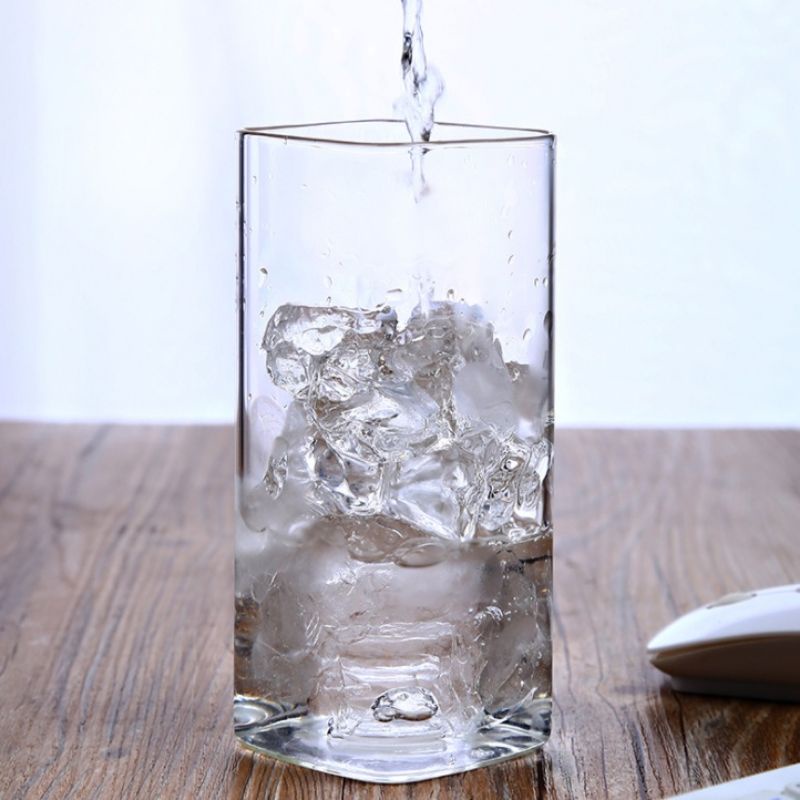 แก้วทรงเหลี่ยม-ทรงตรง-ทนความร้อน-เย็น-square-cup-200-ml