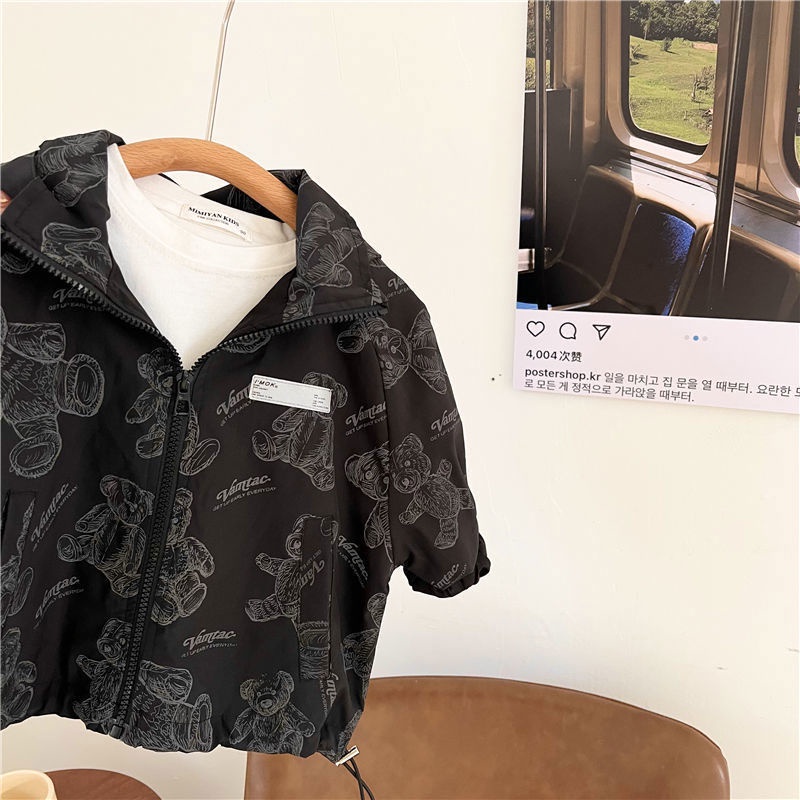 babycat-ใหม่-พร้อมส่ง-เสื้อแจ็กเก็ต-มีฮู้ด-สไตล์เกาหลี-ญี่ปุ่น-แฟชั่นฤดูใบไม้ผลิ-ฤดูใบไม้ร่วง-สําหรับเด็กผู้ชาย-2022