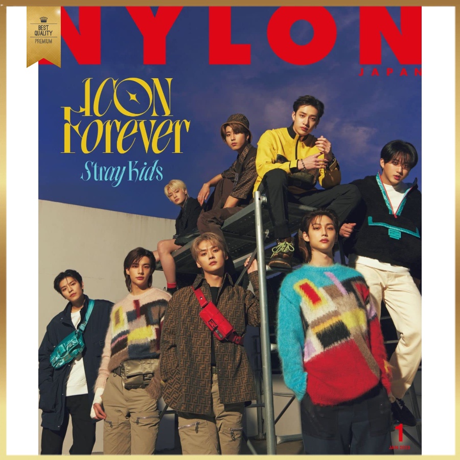 nylon-japan-ฉบับเดือนมกราคม-2023-stray-kids-นิตยสารญี่ปุ่น