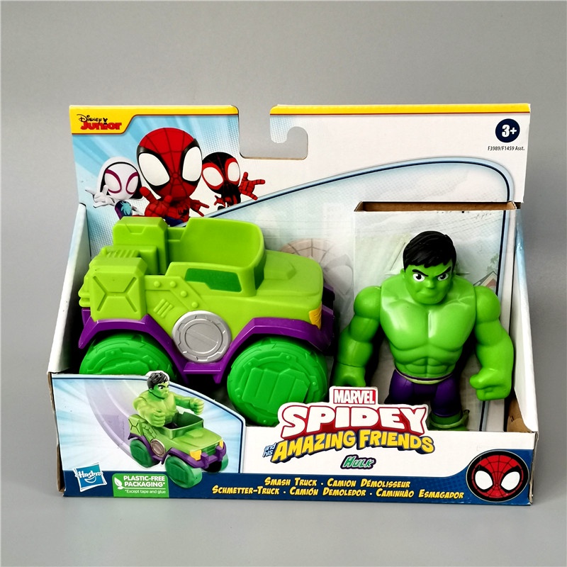 Marvel Spidey and His Amazing Friends Webs Up Mini Scale Action Figure In Web Case Accessory