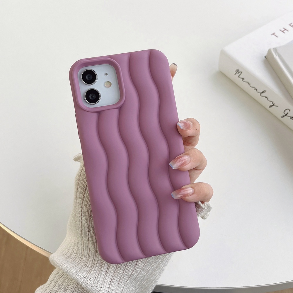 เคสซิลิโคนนิ่ม-ลายคลื่นน้ํา-3d-สําหรับ-iphone-14-12-pro-max-14-plus