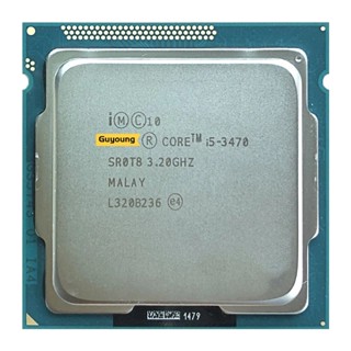 ซ็อกเก็ตโปรเซสเซอร์ CPU i5 3470 Quad-Core(3.2Ghz L3=6M 77W) LGA 1155 i5-3470