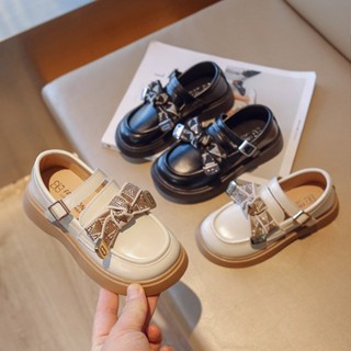พร้อมส่ง รองเท้านักเรียนแฟชั่น แบบนิ่ม ใส่สบาย สไตล์อังกฤษ สําหรับเด็ก