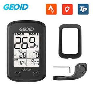 Magene Geoid CC400 เครื่องวัดความเร็ว GPS ไร้สาย กันน้ํา ANT+ บลูทูธ สําหรับรถจักรยานเสือภูเขา Stravawahoo