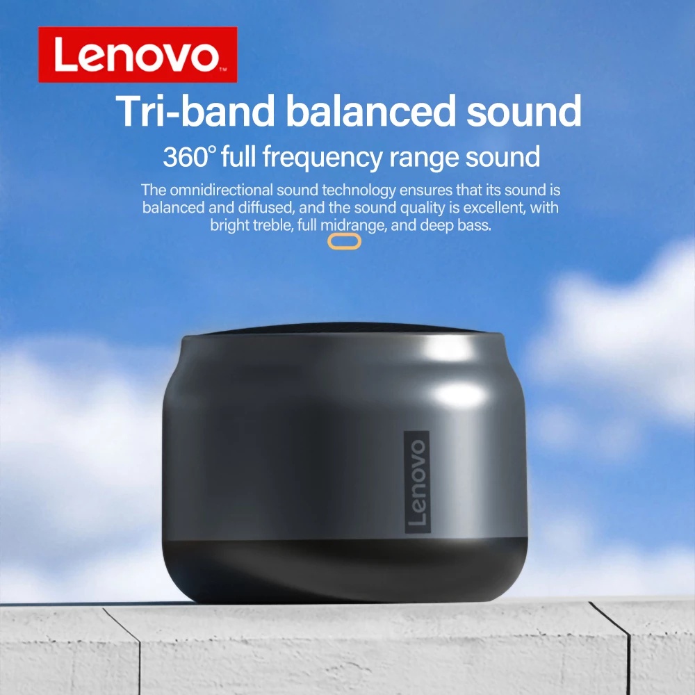 lenovo-k3-ลําโพงบลูทูธ-เสียงสเตอริโอ-hd-พร้อมบอร์ดเพลง-แบตเตอรี่ยาวต่ํา