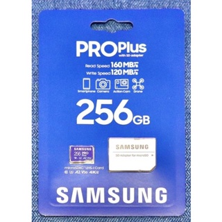Samsung 256GB PRO Plus Micro SDXC With Adapte