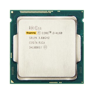 Used Core i3 4160 Dual Core 3.60GHz Haswell CPU 5 GT/s 3MB SR1PK LGA1150 Processor