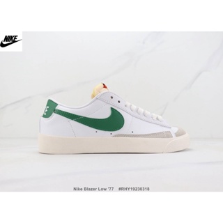 Original Nike Blazer Low 77 Nike Pioneer Low Top Trendy Slate Shoe รองเท้าลําลอง