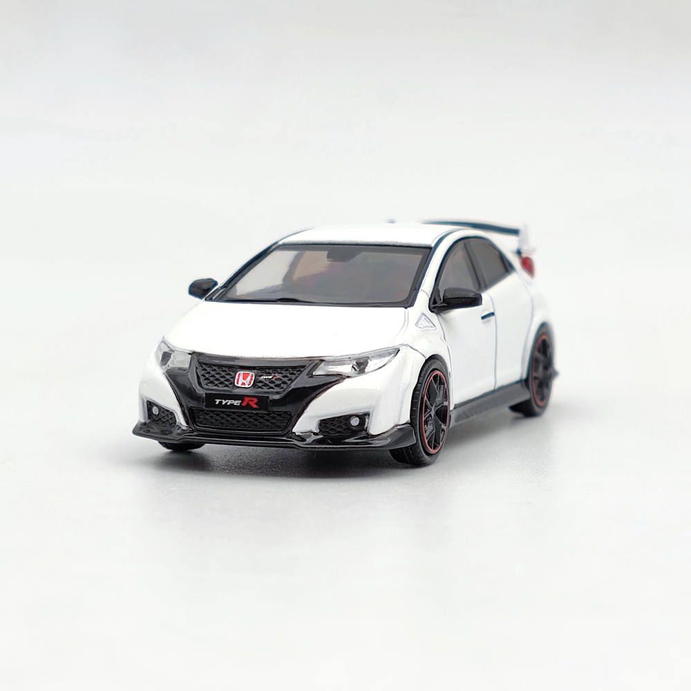 ราคาถูก-ขายจํานวนมาก-1-64-honda-civic-type-r-สีแดง-ฉลาก-civic-คงที่-โมเดลจําลอง-อัลลอย