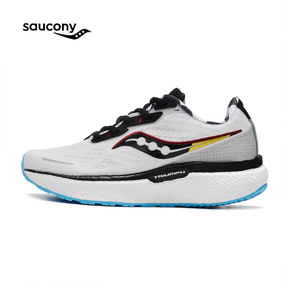 Original Saucony Triumph 19 รองเท้าผ้าใบลําลอง ข้อสั้น ดูดซับแรงกระแทก ...