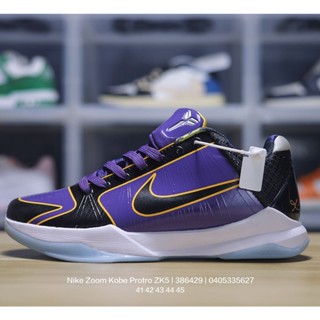 Nike Zoom Kobe Protro ZK5 "Blackout" Kobe 5 Generation รองเท้ากีฬา รองเท้าบาสเก็ตบอล