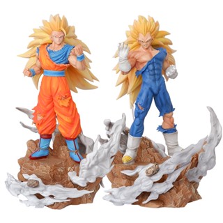 โมเดลฟิกเกอร์ Super Saiyan Kirin Vegeta Son Goku Dragon Ball สําหรับตกแต่ง