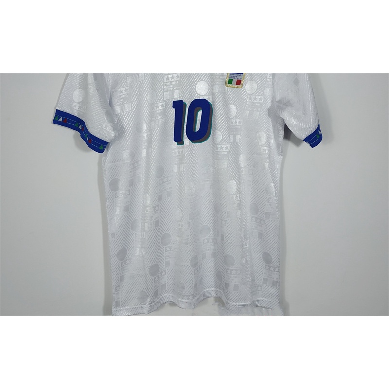 เสื้อกีฬาแขนสั้น-ลายทีมชาติฟุตบอล-italy-r-baggio-maldini-1994-คุณภาพสูง-สไตล์เรโทร