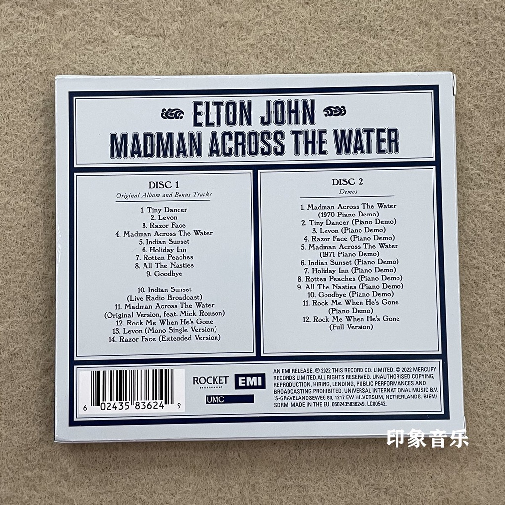 แผ่น-cd-ใหม่-unopened-elton-john-madman-across-ครบรอบ-50-ปี-2-ปี