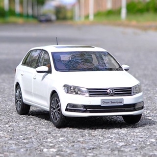 โมเดลรถยนต์ Shanghai Volkswagen Santana Travel Edition Gran Santana ขนาด 1:18 ของเล่นสําหรับเด็ก