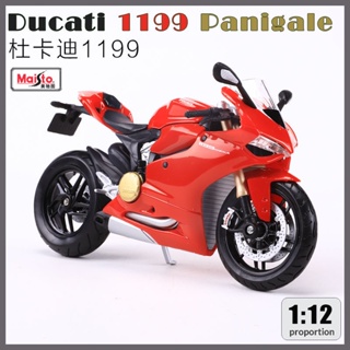 โมเดลรถจักรยานยนต์จําลอง ขนาด 1:12 Ducati Ducati 1199 Panigale