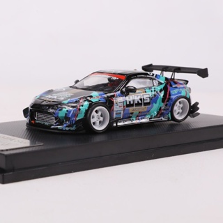 โมเดลรถยนต์จําลอง Lf 1: 64 Toyota GT86 Rocket Rabbit Pandem HKS ของเล่นสําหรับเด็ก