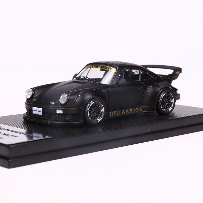 โมเดลรถยนต์จําลอง-porsche-993-rwb-wide-body-tm1-64-porsche-rwb-930-ของเล่นสําหรับเด็ก