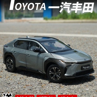 แท้ โมเดลรถยนต์จําลอง Toyota bZ4X e-TNGA 2022 1: 18TOYOTA