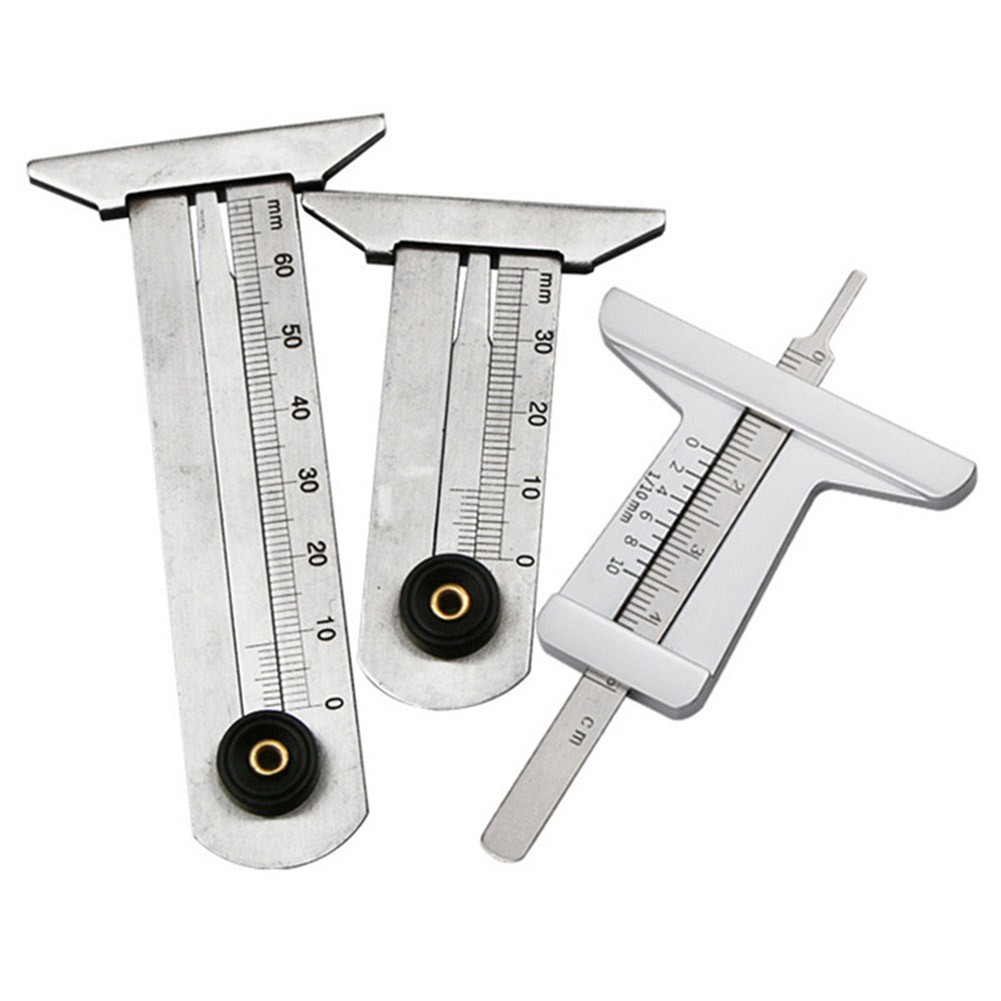 SIP-KNWHดอกยางรถยนต์ไม้บรรทัดวัดไม้บรรทัดดอกยางความลึก pection Vernier ...