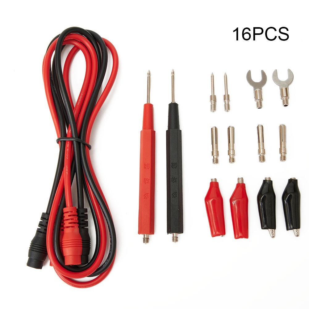 xk10 16 ชิ้น/เซ็ตมัลติฟังก์ชั่นมัลติมิเตอร์แบบดิจิตอล Test s Probes ...