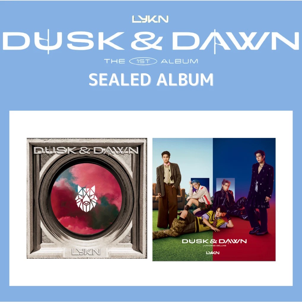 LYKN 1st album DUSK & DAWN SEALED NEW CD ALBUM OFFICIAL | Shopee