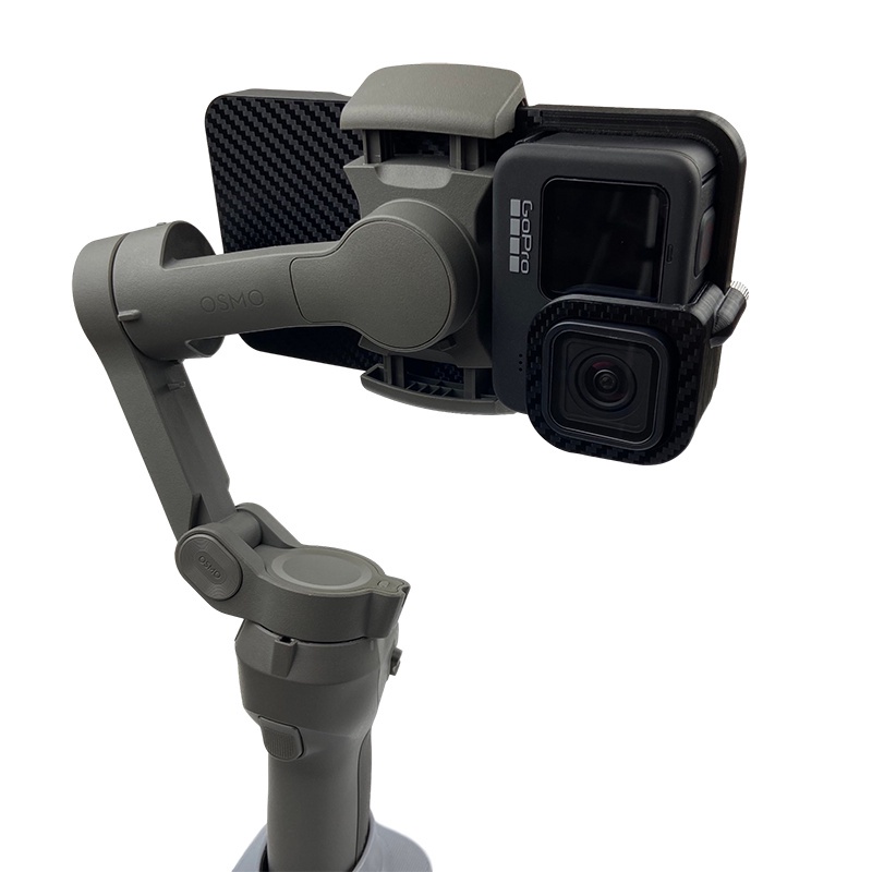 ภาพสินค้าHandheld Gimbal Adapter for GoPro Hero 9 Black Camera Switch Mount Plate Adapter for DJI Osmo Mobile 4 3 Connect with Gopro 9 จากร้าน xuezhen02.th บน Shopee ภาพที่ 6
