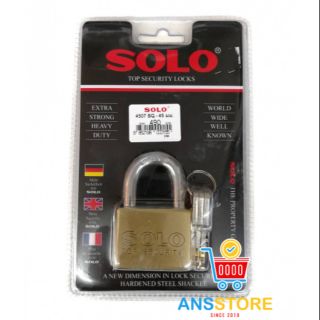 กุญแจ SOLO 4507SQ-45 แบบห่วงสั้น