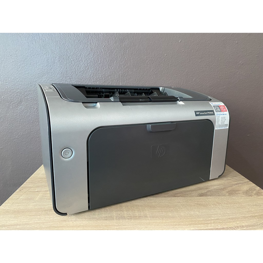 ปริ้นเตอร์มือสอง-hp-laserjet-p1006-หมึก-85a-หมึกใหม่-ส่งฟรี-รับประกัน-3เดือน-พร้อมใช้งาน-สภาพสวย-อุปกรณ์ครบ