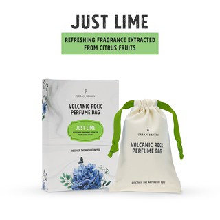 ถุงหอมปรับอากาศ ถุงหอมดับกลิ่น กลิ่นธรรมชาติ Urban Senses Aromatic Perfume Bag - Just Lime