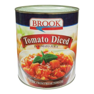 บรูค มะเขือเทศหั่นชิ้น 565 กรัม Brook tomato drced 565 g