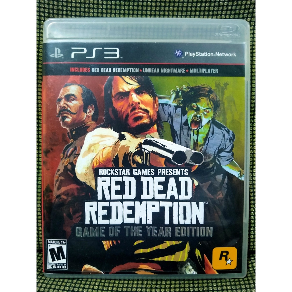 Red Dead Redemption PS3 ENG สำหรับสายสะสม Shopee Thailand