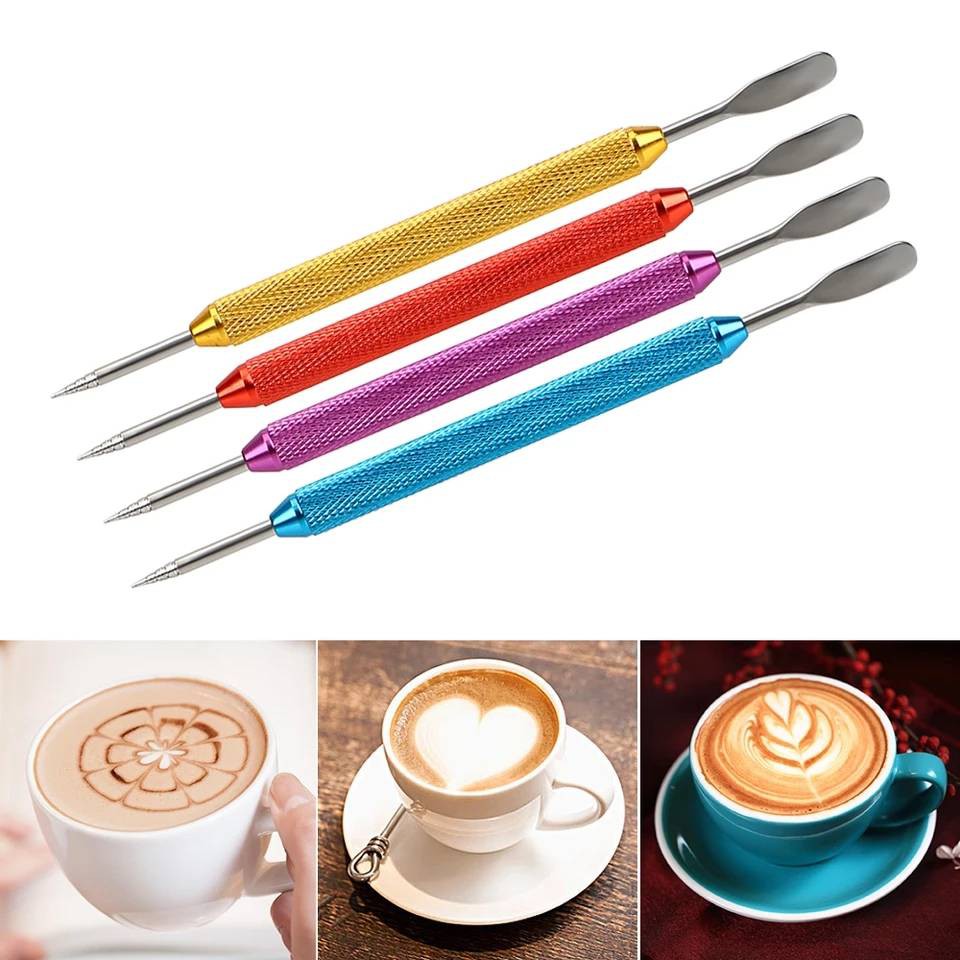 เข็มวาดลายกาแฟ-latte-art-pen-stainless-steel-เข็มวาดหน้ากาแฟ-อุปกรณ์วาดฟองนมบนแก้วกาแฟ-มีพร้อมส่ง