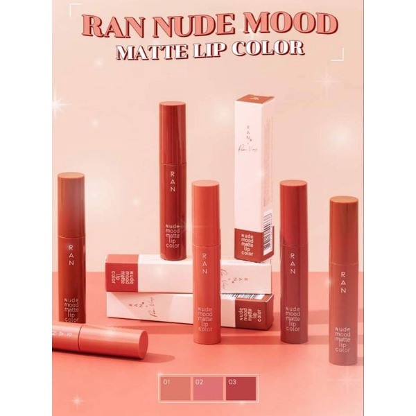 ลิปรัน-ran-matte-lip-by-pom-vinji-ลิปรัน-by-ป้อมวินิจ