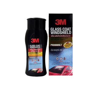 โปรโมชั่น : Sale❗️ 3M ผลิตภัณฑ์เคลือบกระจก PN08889LT ป้องกันหยดน้ำเกาะ Glass Coat Windshield ขนาด 200มล.