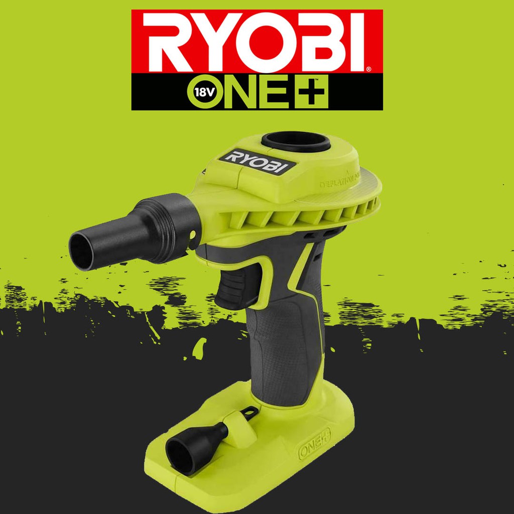 RYOBI P738 เครื่องเป่าลม 18V ONE+ High Volume Power Inflator (เครื่อง