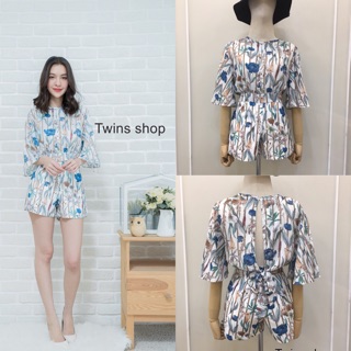 เซตเสื้อผ่าหน้า+กางเกง