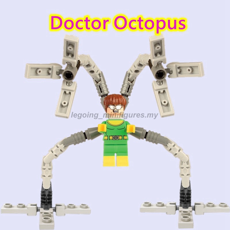 ของเล่นตัวต่อฟิกเกอร์-leging-minifigures-endgame-spiderman-far-from-home-punisher-vulture-sandman-สําหรับเด็ก