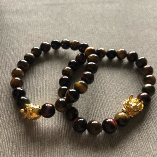 สามทหารเสือ (Golden + Blue + Red tigers eye)