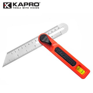 ภาพหน้าปกสินค้าKAPRO ฉากเป็น 7\" 301 T-SLIDING-Bevel ปรับระดับ มีลูกน้ำวัดระดับได้ ซึ่งคุณอาจชอบราคาและรีวิวของสินค้านี้