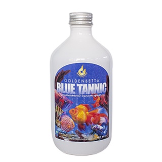 สินค้า GOLDENBETTA Blue Tannic สารเสริมประสิทธิภาพน้ำ สูตรน้ำสีฟ้า (500 cc)