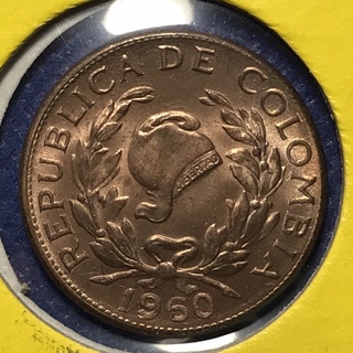 No.15520 ปี1960 โคลอมเบีย 5 CENTAVOS UNC เหรียญสะสม เหรียญต่างประเทศ เหรียญเก่า หายาก ราคาถูก