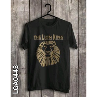 เสื้อยืด พิมพ์ลาย Disney THE LION KING Black DISTRO สําหรับผู้ชาย