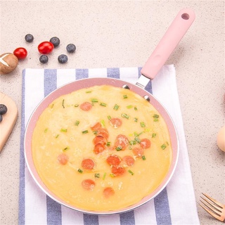 ✶Schnesland Crepe Maker Frying Pan Non-stick Coating Aluminum Alloy Crepe Pan Tamago Pan
