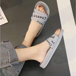 ภาพขนาดย่อของภาพหน้าปกสินค้ารองเท้าแตะผู้หญิง/ชายใส่ได้ (ลายเส้น) รองเท้าแตะยางพื้นนุ่มใส่สบาย ไซส์36-45 จากร้าน fashion_shop9 บน Shopee ภาพที่ 7