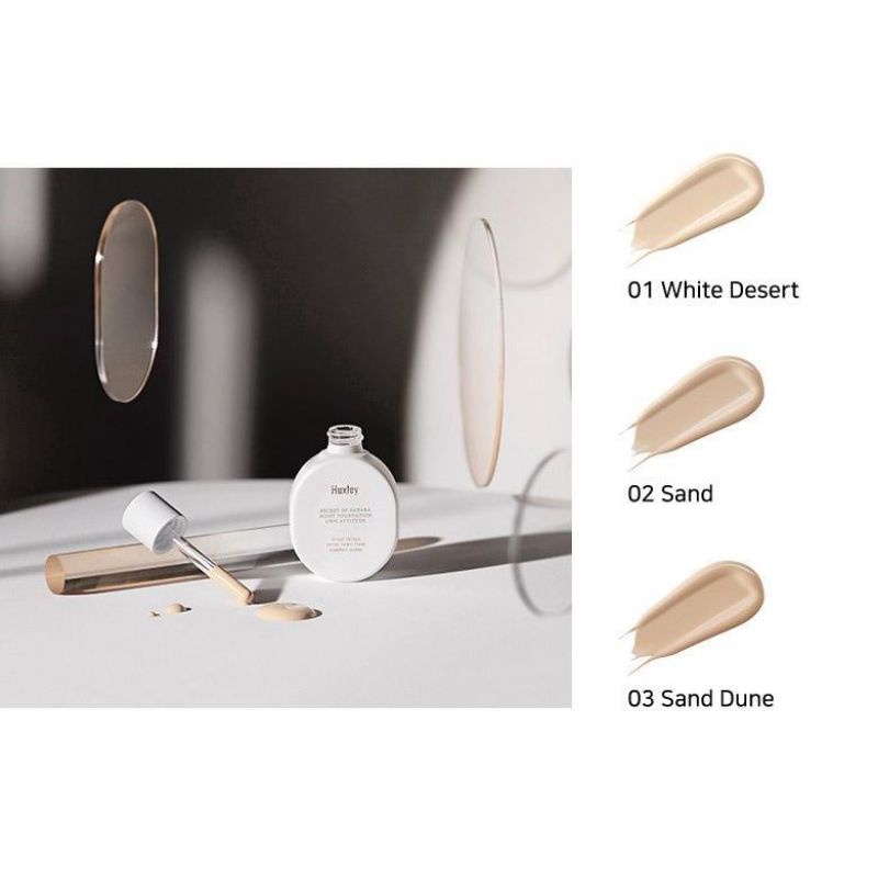 Huxley Secret Of Sahara Moist Foundation ; Own Attitude 30ml Shopee
