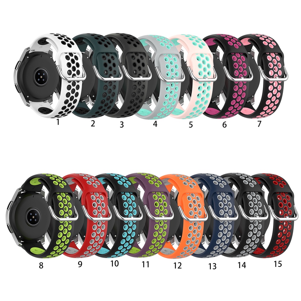 สายรัดทดแทนซิลิโคนสำหรับสายรัดข้อมือ-garmin-venu-sq-smart-watch