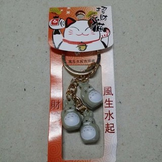 พวงกุญแจกะพรวน ลาย โตโตโร่ (Totoro)